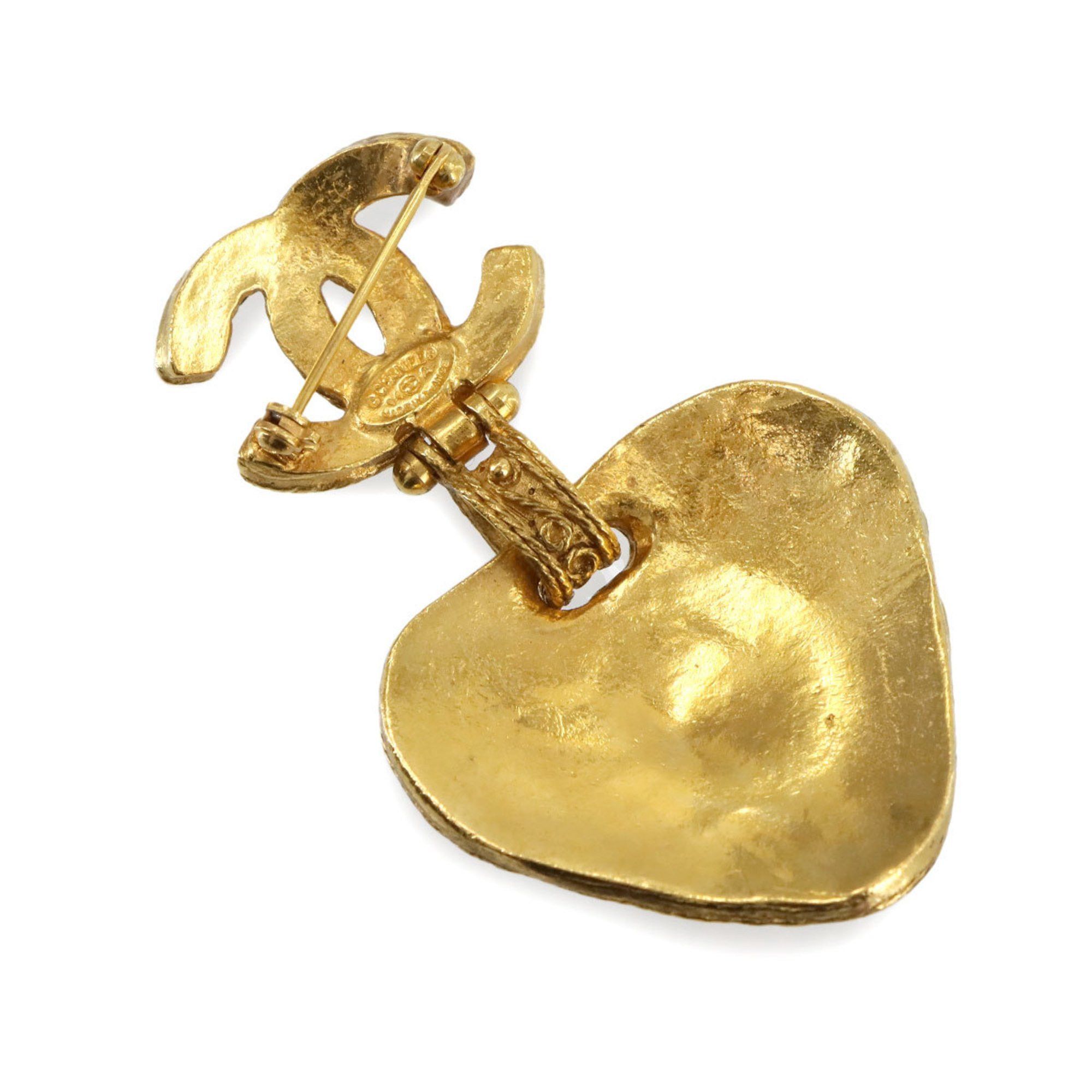 Chanel Chanel Coco Mark brooch Size ONE SIZE - 2 Thumbnail