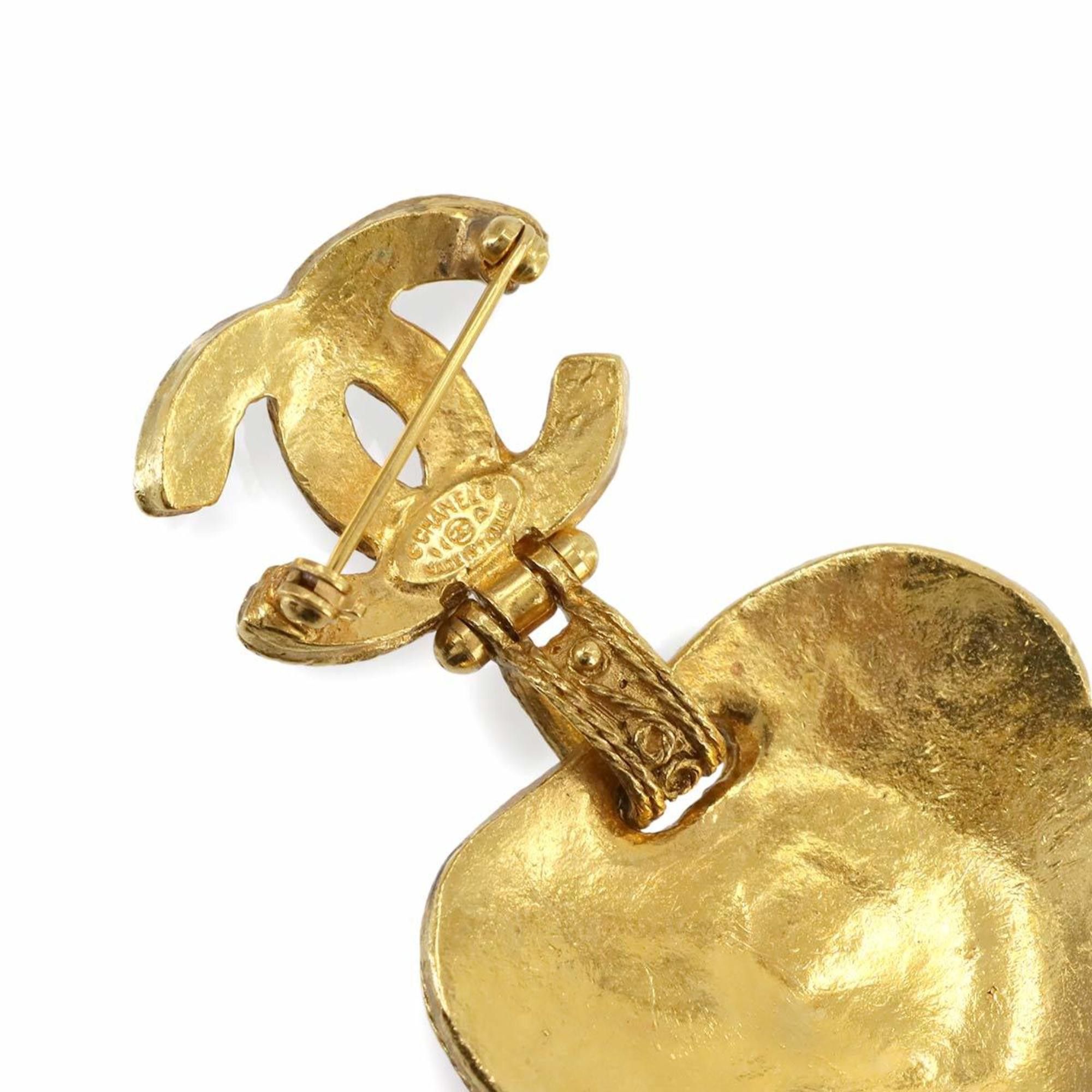 Chanel Chanel Coco Mark brooch Size ONE SIZE - 5 Thumbnail