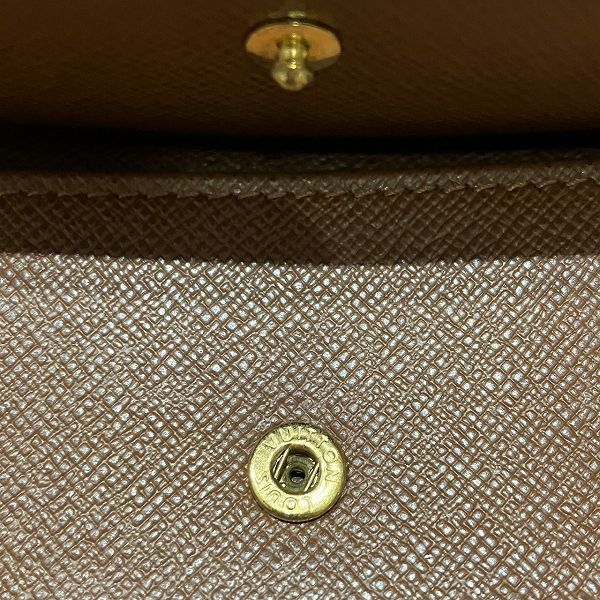 Louis Vuitton Louis Vuitton Louis Vuitton Portefeuille International Monogram Long Wallet Canvas Long Wallet M61217 Size ONE SIZE - 6 Thumbnail
