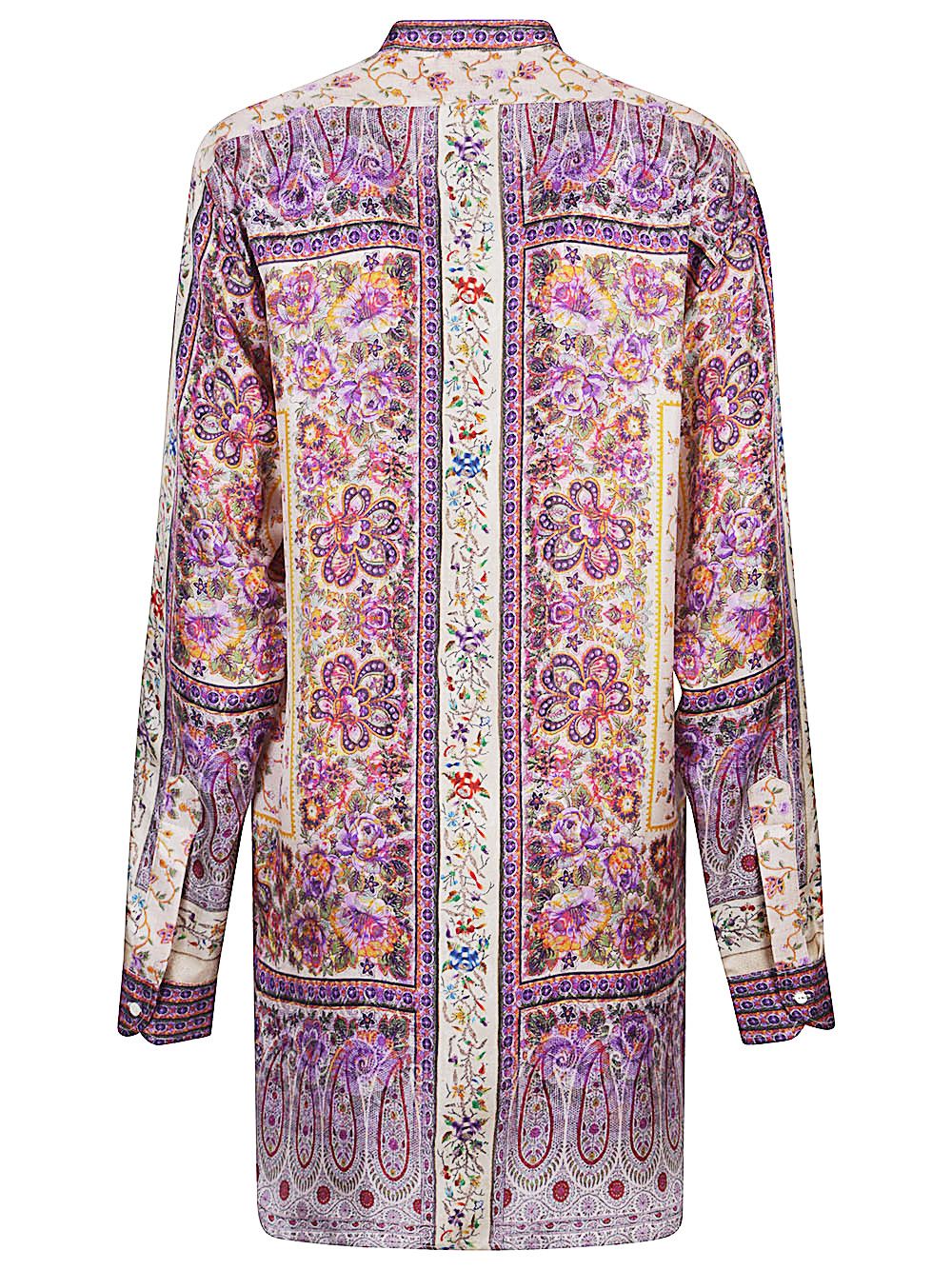 Pierre-Louis Mascia PRINTED SILK SHIRT Size S / US 4 / IT 40 - 2 Thumbnail