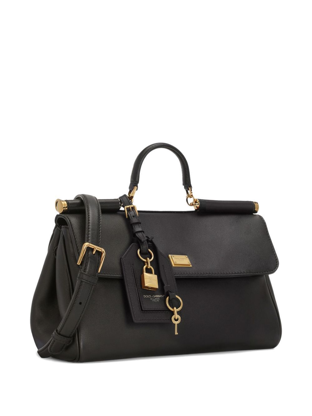 Dolce & Gabbana MY SICILY LEATHER HANDBAG Size ONE SIZE - 3 Thumbnail