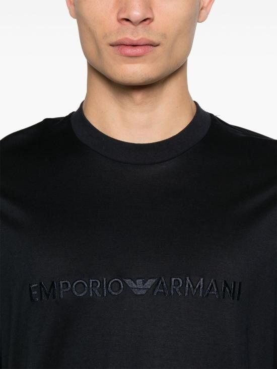 Emporio Armani EMPORIO ARMANI Men T-Shirts EM001070 AF13747UB118 Blue Size US XXL / EU 58 / 5 - 3 Thumbnail