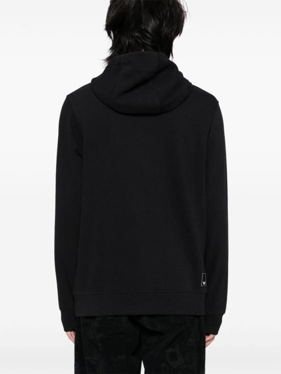 Emporio Armani EMPORIO ARMANI Women Hoodies EM000951 AF13358UB118 Blue Size S / US 4 / IT 40 - 4 Thumbnail