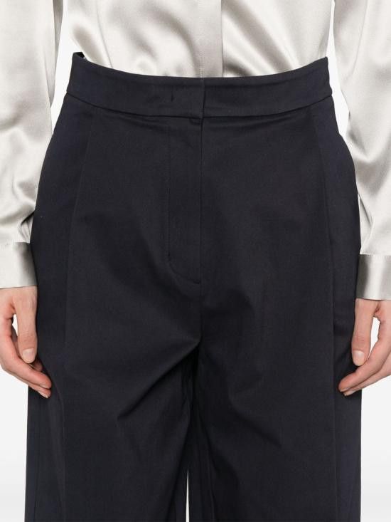 Emporio Armani EMPORIO ARMANI Women Straight Pants EW000760 AF12440UB115 Blue Size 27" / US 4 / IT 40 - 4 Thumbnail