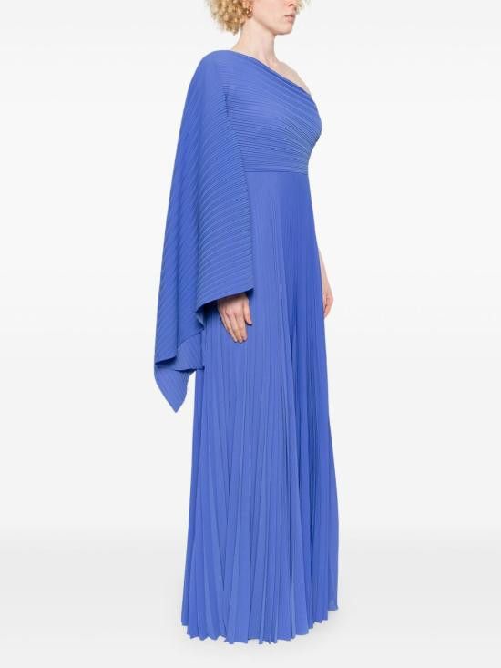 Solace London SOLACE LONDON Women Long Skirts OS43001 IRISBLUE Blue Size XS / US 0-2 / IT 36-38 - 2 Thumbnail