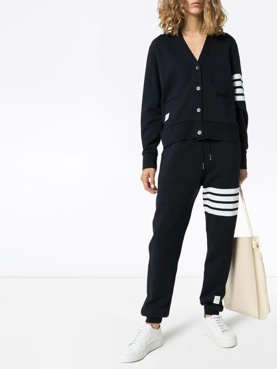 Thom Browne THOM BROWNE Women Straight Pants FJQ001A 00535415 Blue Size 26" / US 2 / IT 38 - 5 Thumbnail