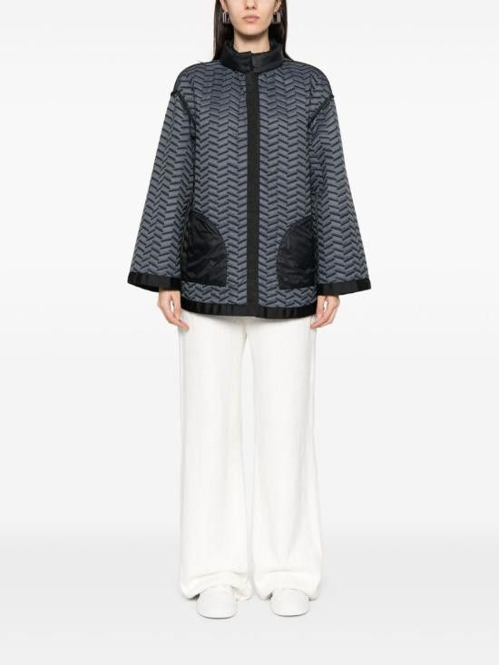 Emporio Armani EMPORIO ARMANI Women Jackets EW000640 AF12645MC028 Black Size M / US 6-8 / IT 42-44 - 2 Thumbnail