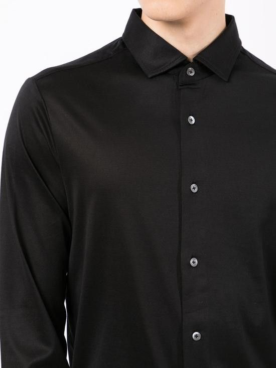 Emporio Armani EMPORIO ARMANI Men Long Tops 8N1CG1 1JUVZ0999 Black Size US XXL / EU 58 / 5 - 5 Thumbnail