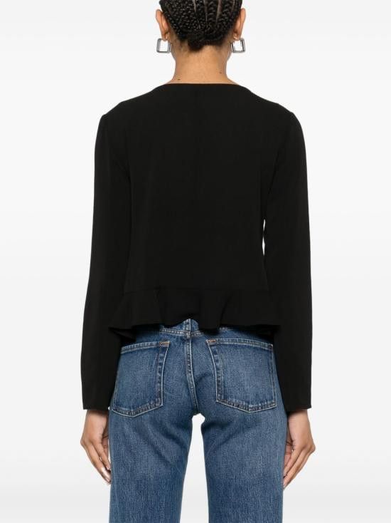 Emporio Armani EMPORIO ARMANI Women Jackets EW000837 AF12516UC001 Black Size XL / US 12-14 / IT 48-50 - 3 Thumbnail