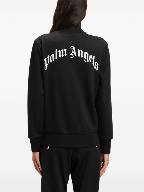 Palm Angels PALM ANGELS Women Hoodies PWBD065S25FAB001 1003 Black Size M / US 6-8 / IT 42-44 - 2 Thumbnail