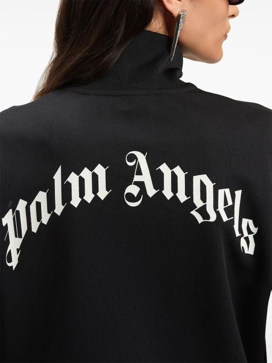 Palm Angels PALM ANGELS Women Hoodies PWBD065S25FAB001 1003 Black Size S / US 4 / IT 40 - 3 Thumbnail