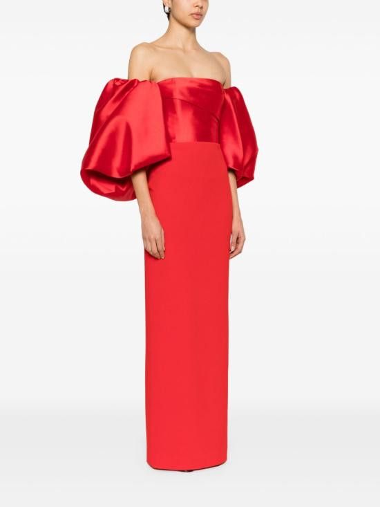 Solace London SOLACE LONDON Women Long Skirts OS43018 RED Red Size XS / US 0-2 / IT 36-38 - 5 Thumbnail