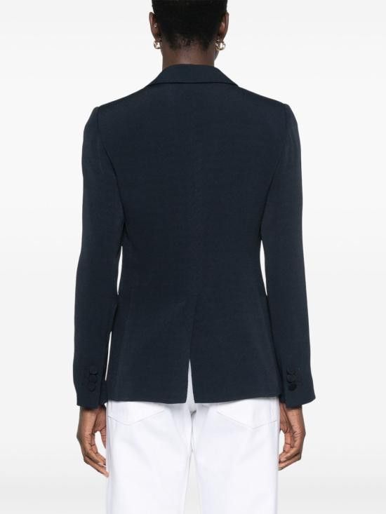 Emporio Armani EMPORIO ARMANI Women Jackets EW000979 TE12255OB003 Blue Size L / US 10 / IT 46 - 4 Thumbnail
