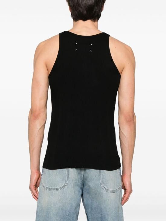 Maison Margiela MAISON MARGIELA Men T-Shirts S50NL0049 M20060900 Black Size US L / EU 52-54 / 3 - 3 Thumbnail