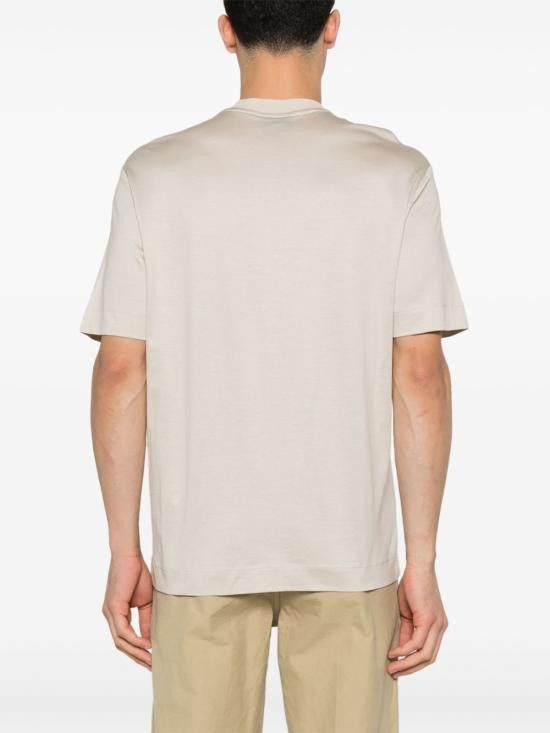 Tシャツ・カットソー EMPORIO ARMANI Men T-shirt Beige EM001070AF13747 U1098 Emporio Armani EMPORIO ARMANI Men T-Shirts EM001070