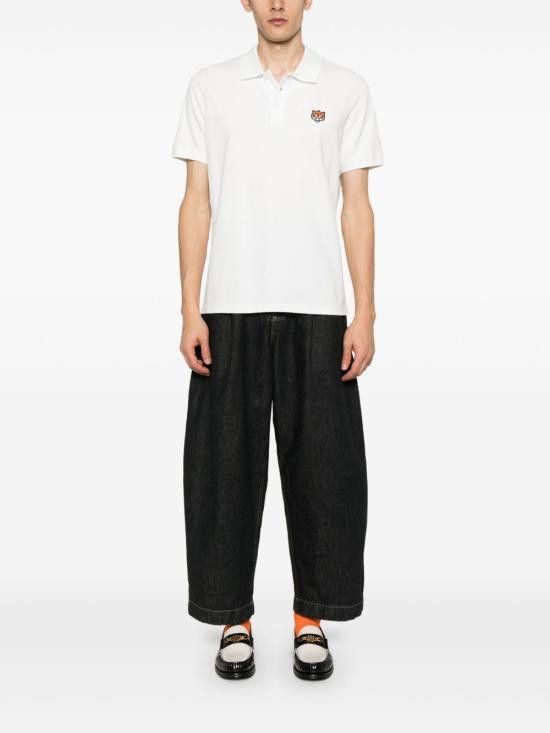 Kenzo KENZO Men Polo Shirts FF55PO543 4PU02 White Size US S / EU 44-46 / 1 - 4 Thumbnail