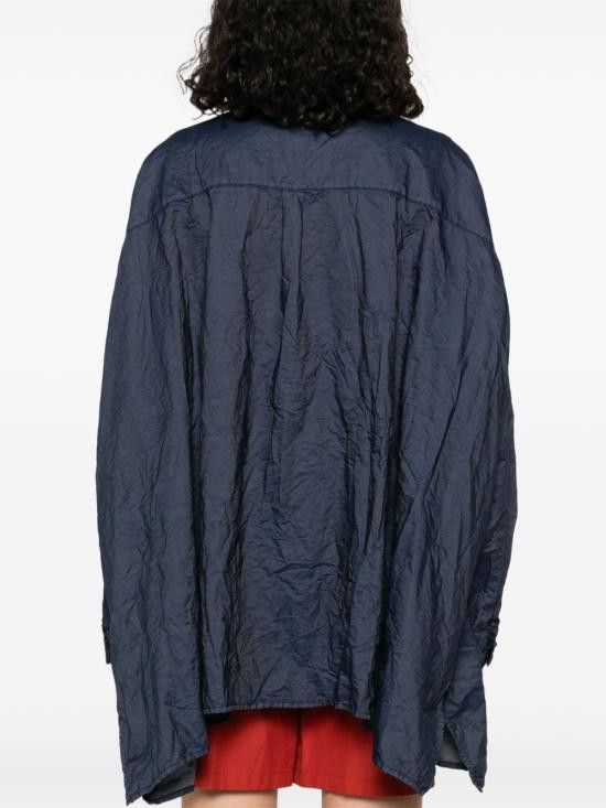 Daniela Gregis DANIELA GREGIS Women Shirts CA346W C50311 Blue Size ONE SIZE - 2 Thumbnail