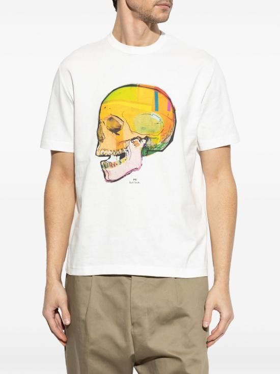 Paul Smith PAUL SMITH Men T-Shirts M2R220X PP511902 White Size US XL / EU 56 / 4 - 3 Thumbnail