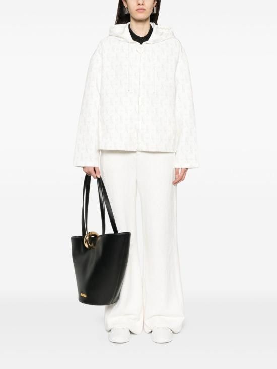 Emporio Armani EMPORIO ARMANI Women Hoodies EW001026 AF10002F0009 White Size M / US 6-8 / IT 42-44 - 3 Thumbnail