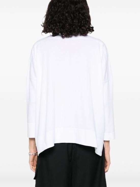 Daniela Gregis DANIELA GREGIS Women Sweater MB1NP C37F White Size ONE SIZE - 3 Thumbnail
