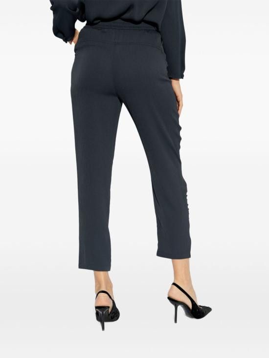 Emporio Armani EMPORIO ARMANI Women Straight Pants EW000864 AF12521UB081 Blue Size 26" / US 2 / IT 38 - 3 Thumbnail