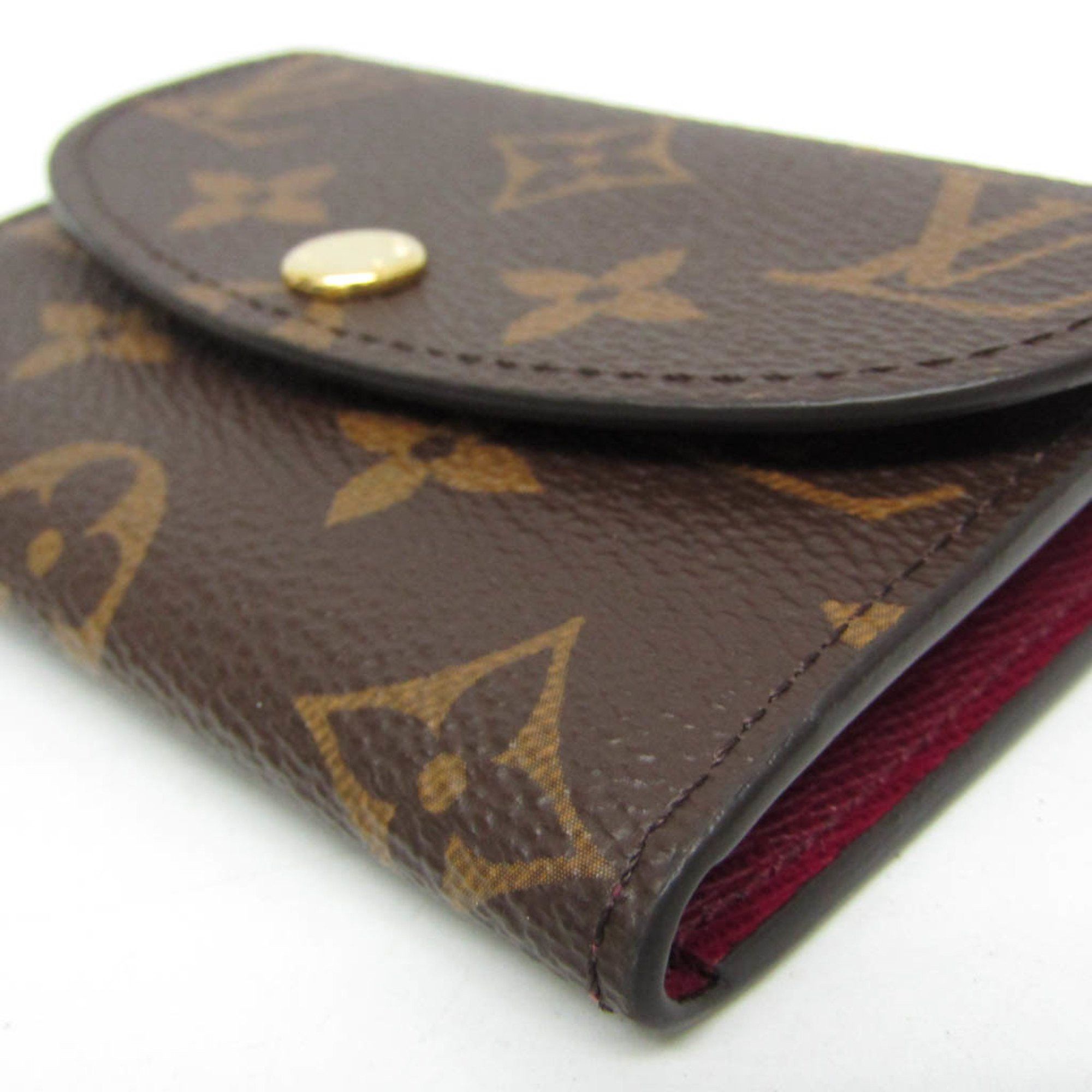 Louis Vuitton Louis Vuitton Monogram Rosalie coin purse M41939 Women's Monogram Coin Purse/coin Case Fuchsia,Monogram Size ONE SIZE - 5 Thumbnail