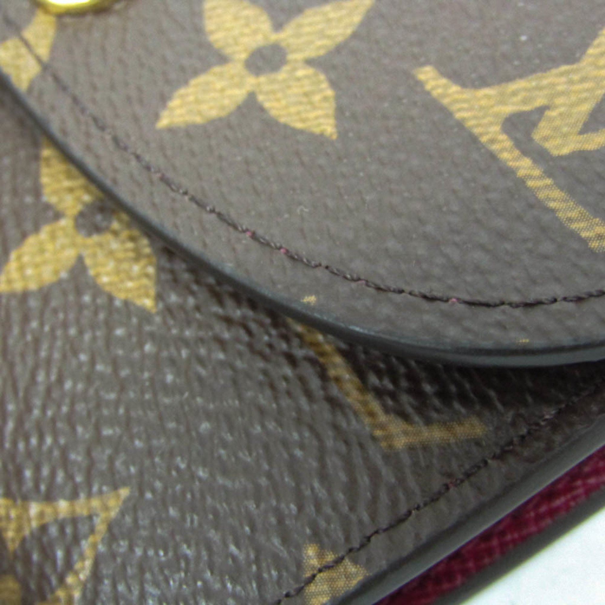 Louis Vuitton Louis Vuitton Monogram Rosalie coin purse M41939 Women's Monogram Coin Purse/coin Case Fuchsia,Monogram Size ONE SIZE - 6 Thumbnail