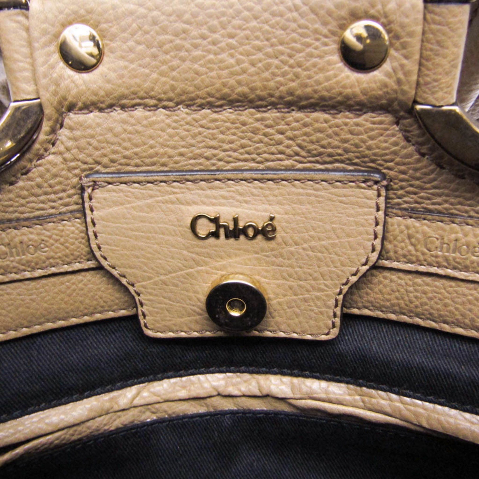 Chloe Chloé Women's Leather Handbag,Shoulder Bag Brown Size ONE SIZE - 15 Thumbnail