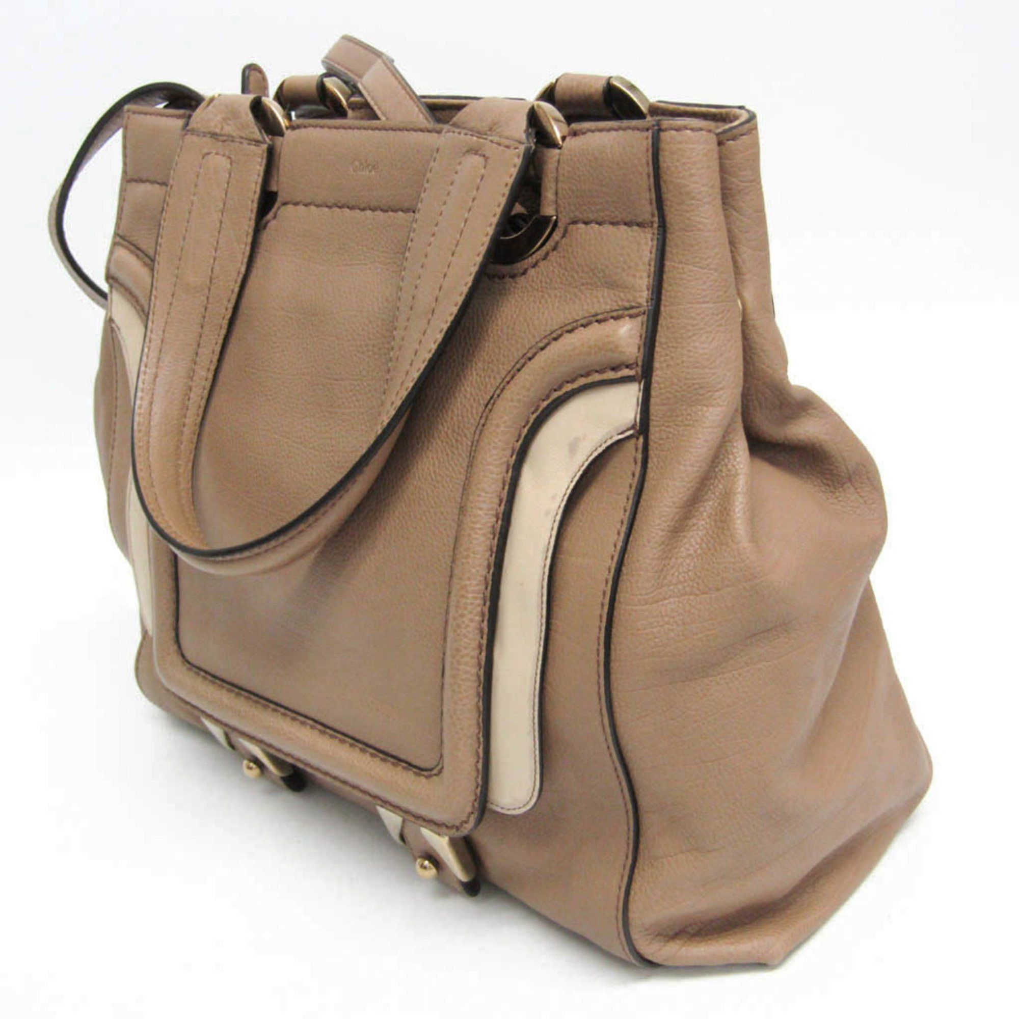 Chloe Chloé Women's Leather Handbag,Shoulder Bag Brown Size ONE SIZE - 10 Thumbnail