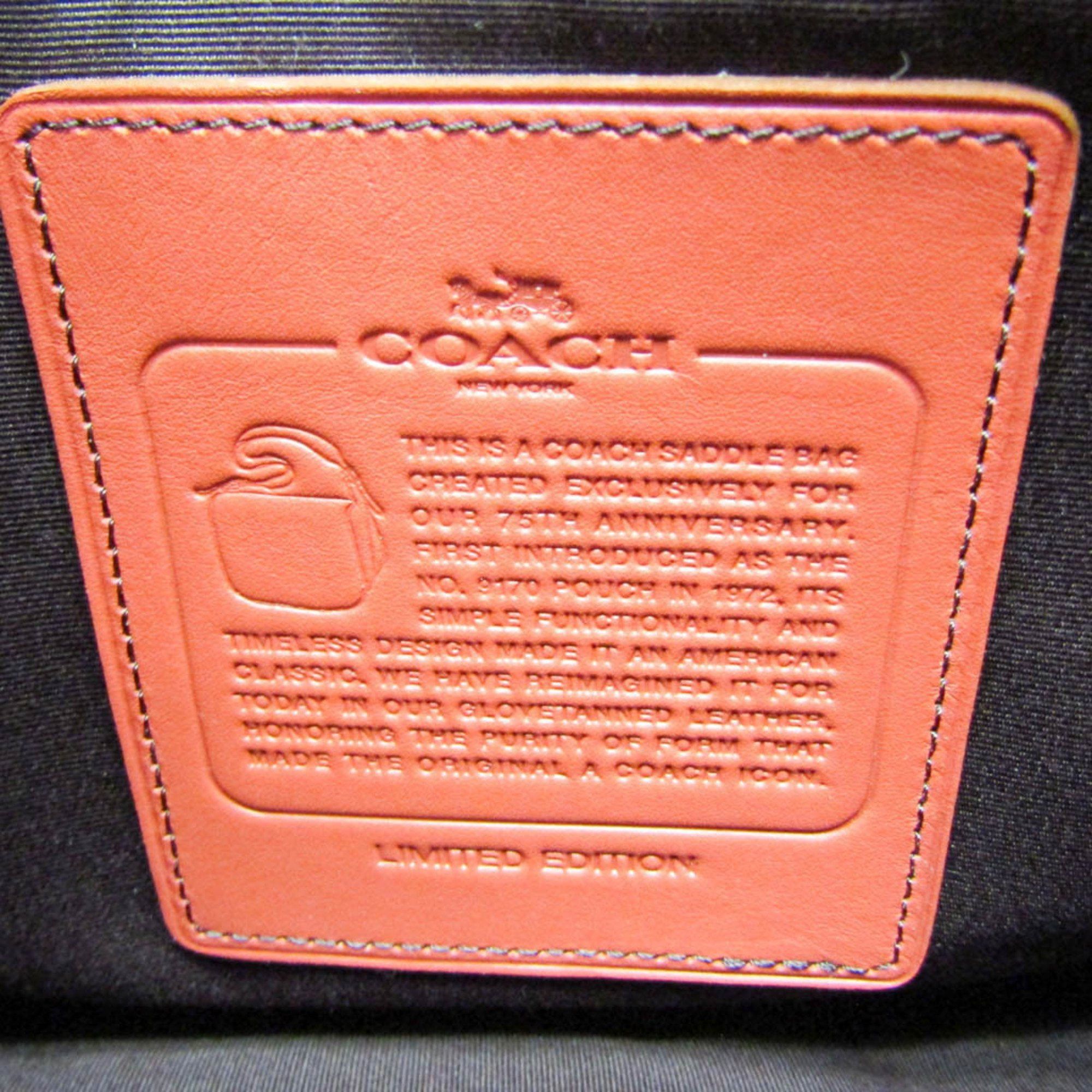 Coach Coach 75TH ANNIVERSARY Limited Edition F38247 Women's Leather Shoulder Bag Pink Orange Size ONE SIZE - 15 Thumbnail