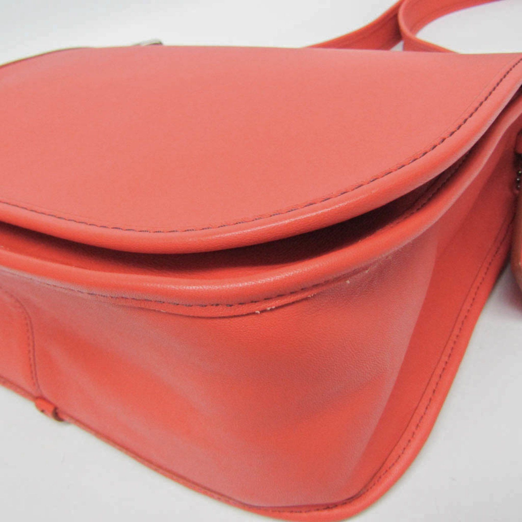 Coach Coach 75TH ANNIVERSARY Limited Edition F38247 Women's Leather Shoulder Bag Pink Orange Size ONE SIZE - 5 Thumbnail