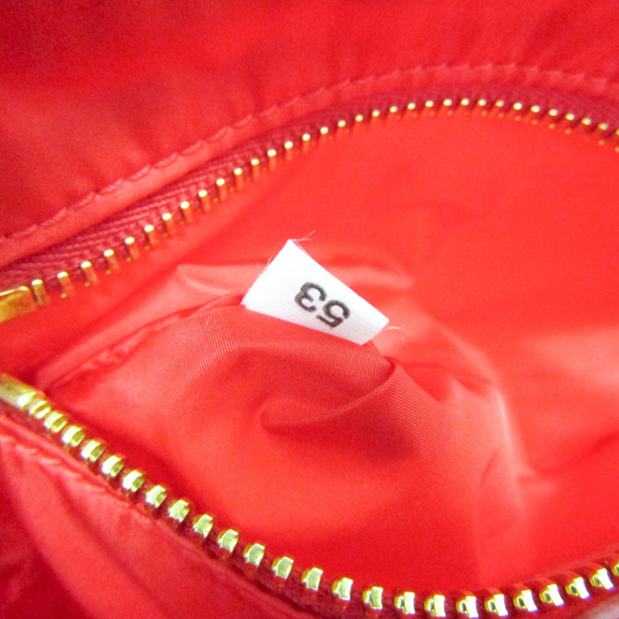 Miu Miu Miu Miu Heart 5NE457 Women's Nylon Pouch Pink,Red Color,White Size ONE SIZE - 16 Thumbnail