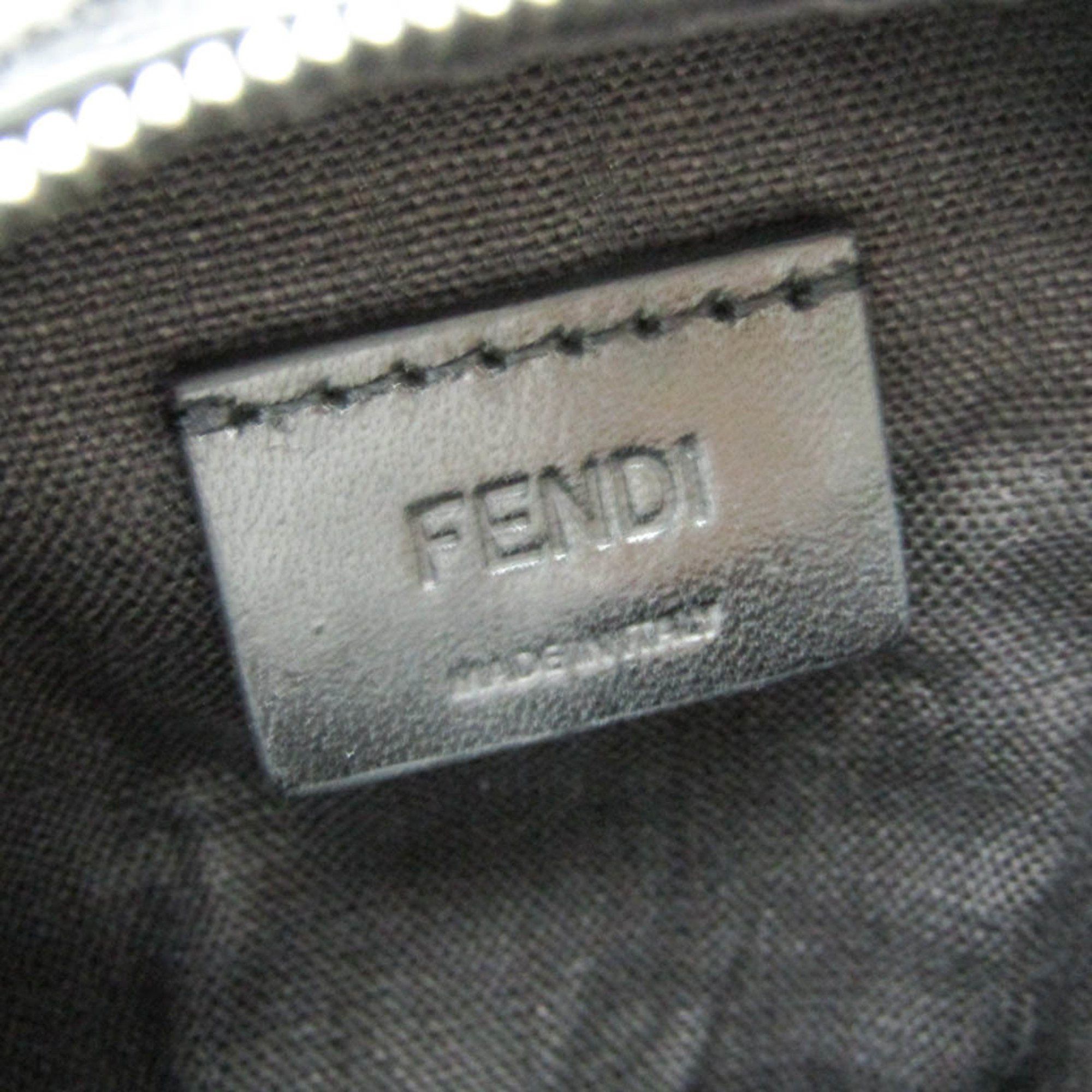 Fendi Fendi Selleria Key Ring 7AR471 Men,Women Leather Pouch Black Size ONE SIZE - 12 Thumbnail