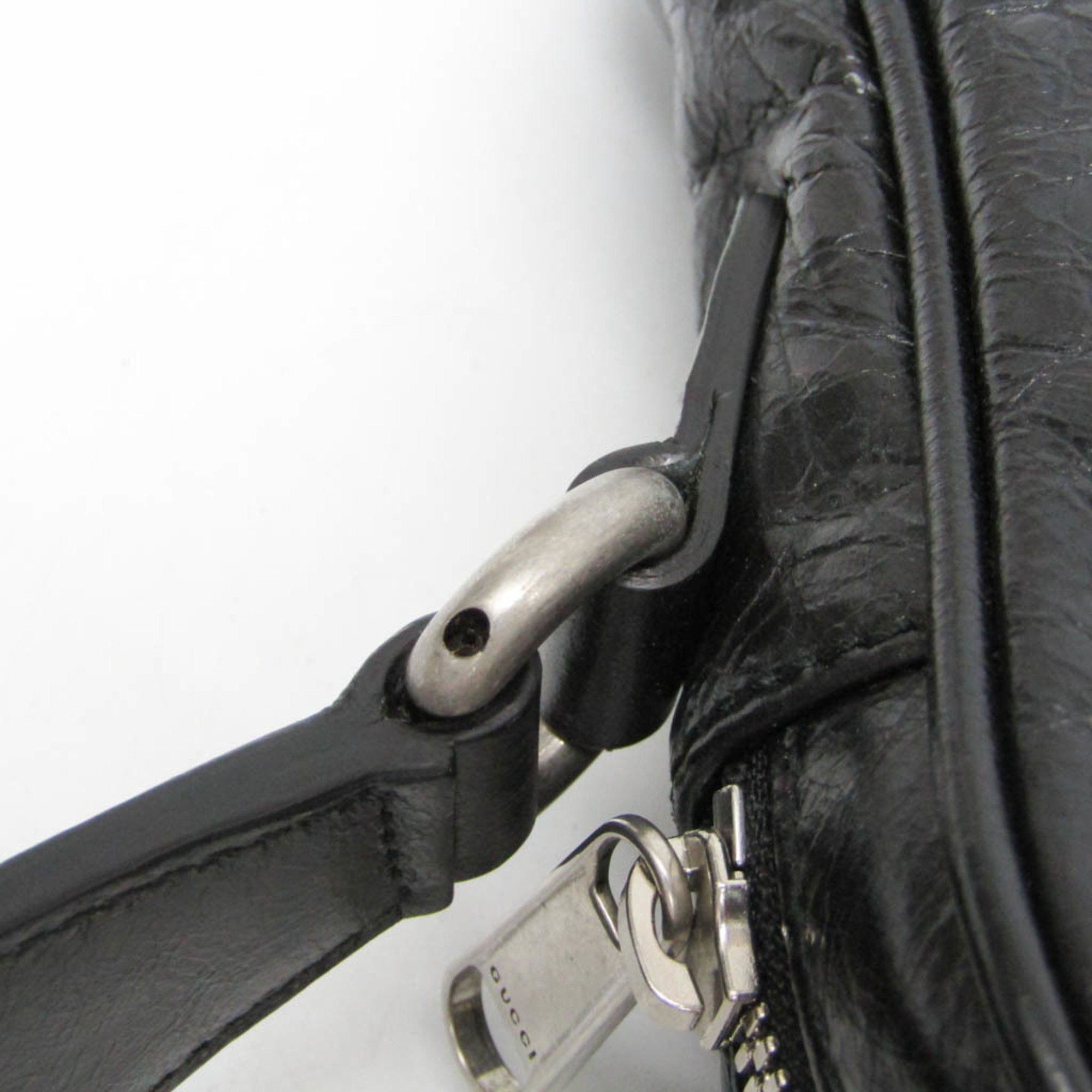 Gucci Gucci Messenger Bag 574760 Women's Leather Shoulder Bag Black Size ONE SIZE - 11 Thumbnail