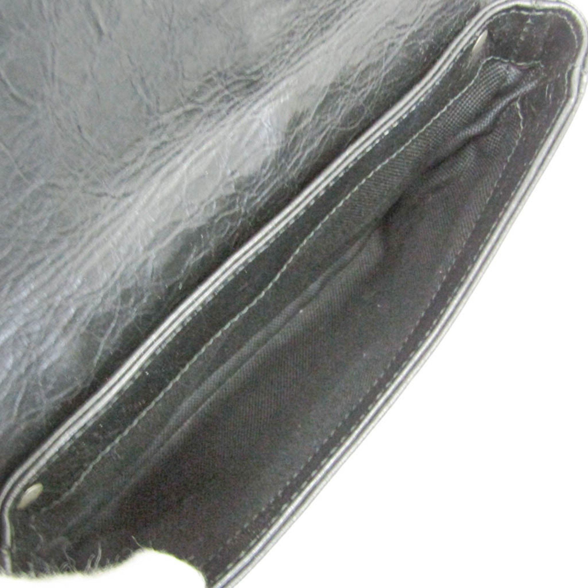 Gucci Gucci Messenger Bag 574760 Women's Leather Shoulder Bag Black Size ONE SIZE - 5 Thumbnail