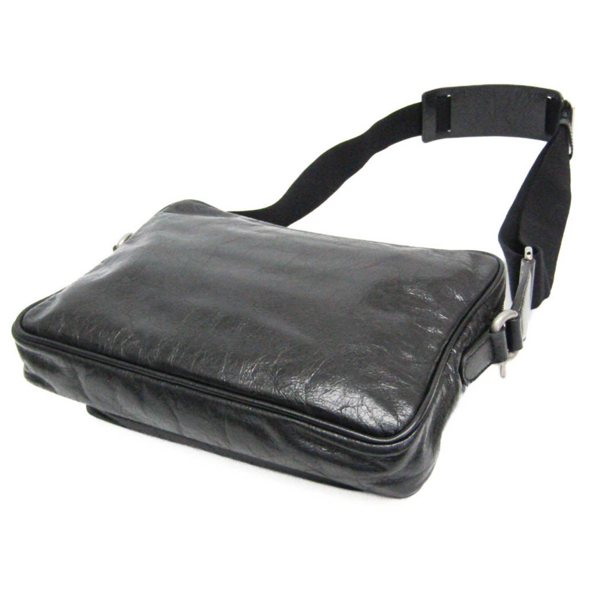 Gucci Gucci Messenger Bag 574760 Women's Leather Shoulder Bag Black Size ONE SIZE - 3 Thumbnail