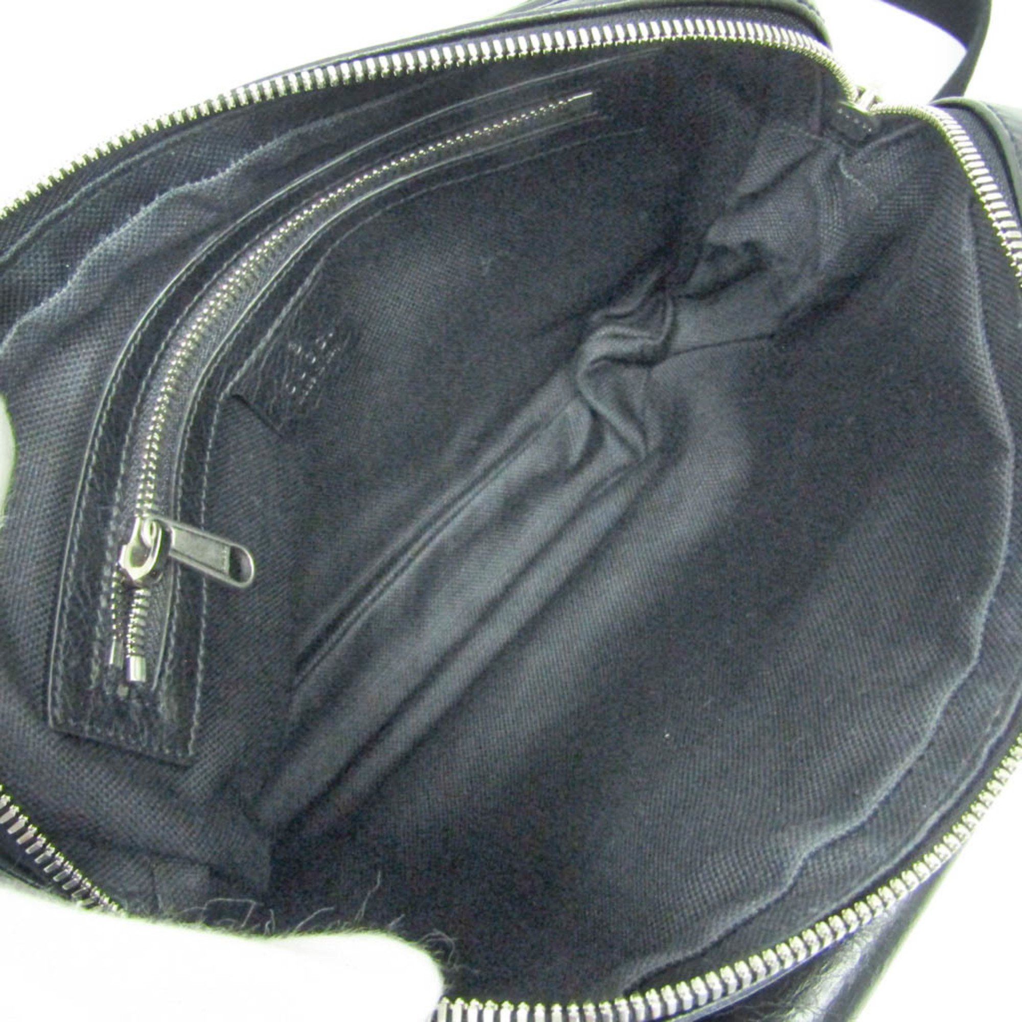 Gucci Gucci Messenger Bag 574760 Women's Leather Shoulder Bag Black Size ONE SIZE - 4 Thumbnail