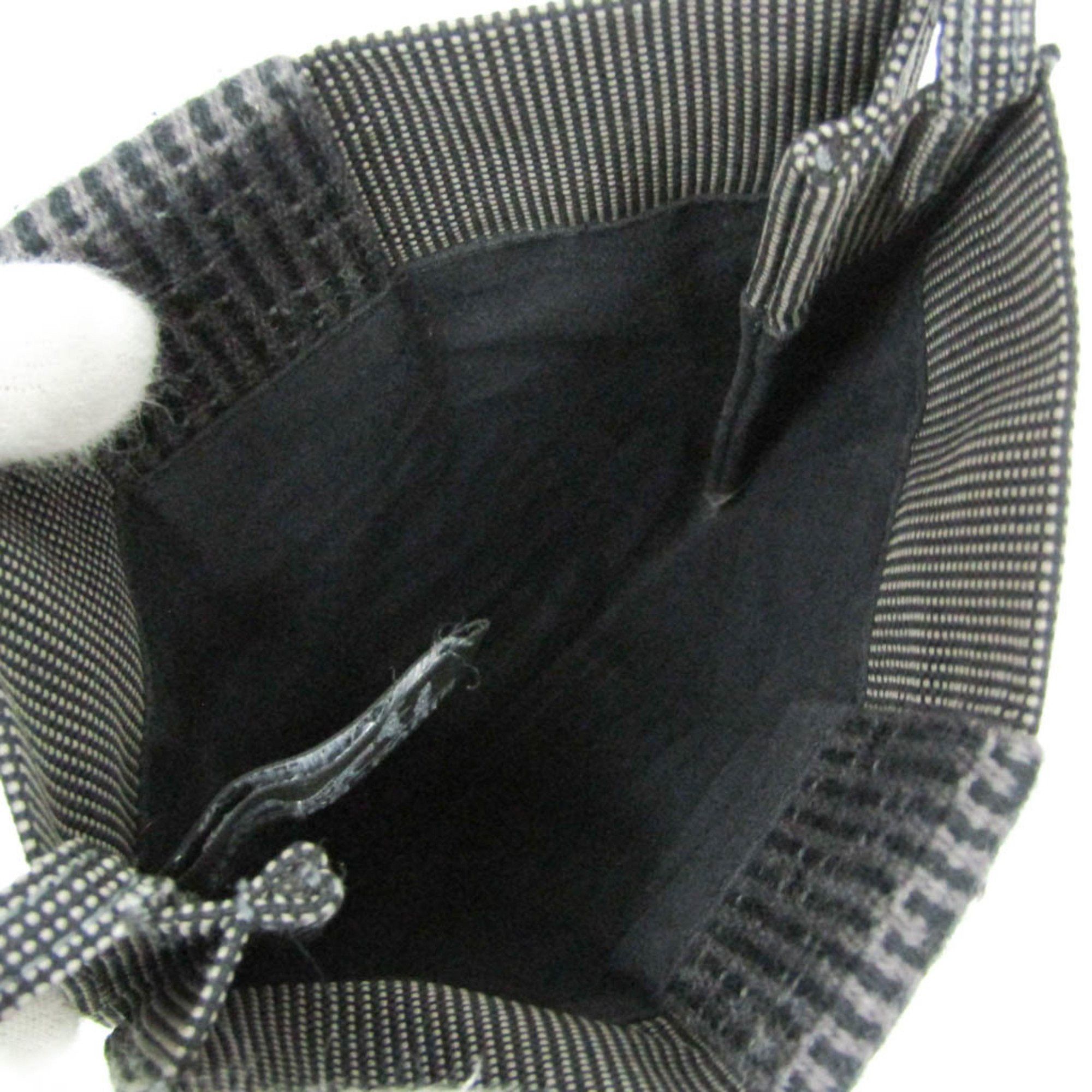 Hermes Hermes Her Line Pochette Women's Polyamide,Polyester Shoulder Bag Gray Size ONE SIZE - 3 Thumbnail