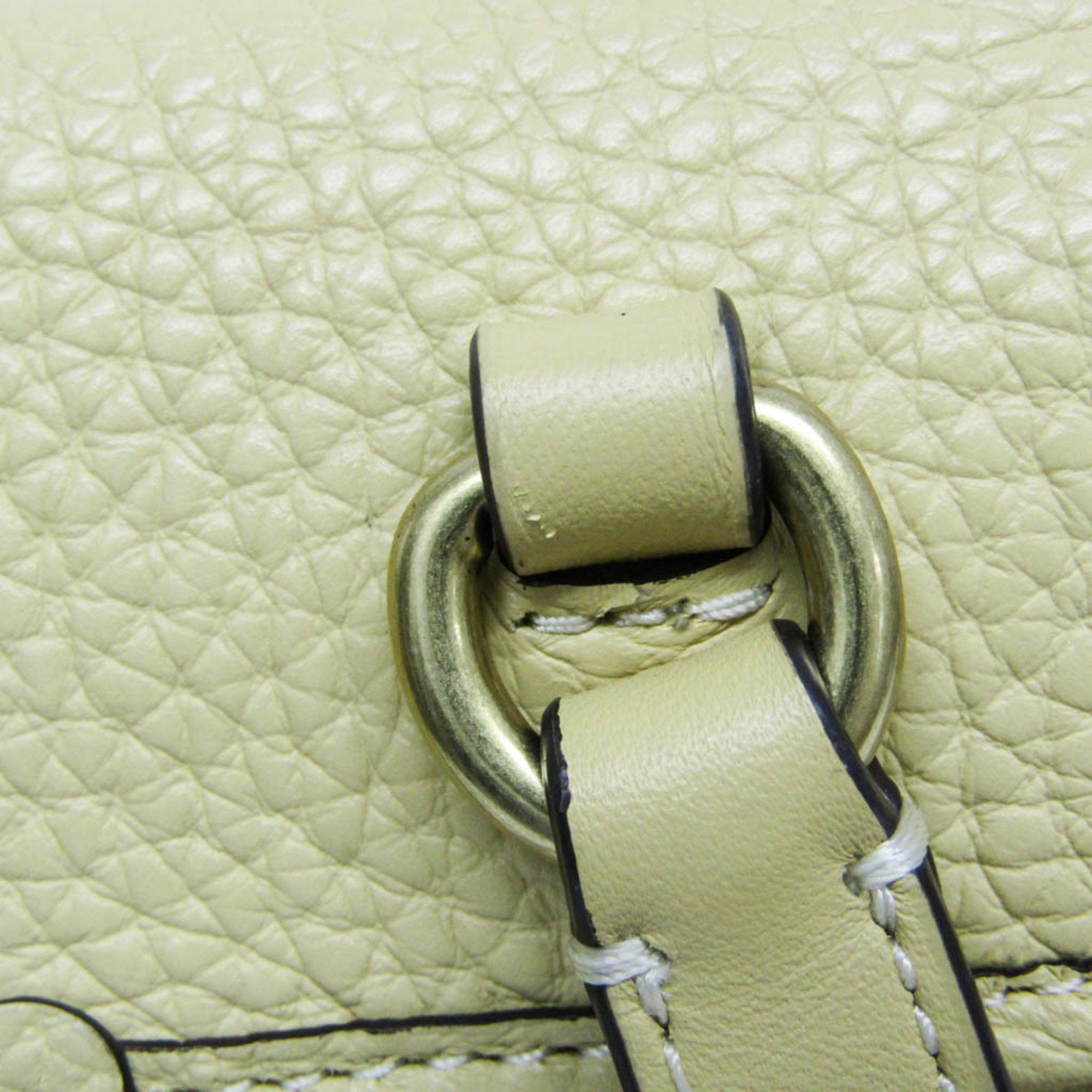 Coach Coach Leah Backpack 21 Women's Leather Backpack Yellow Size ONE SIZE - 12 Thumbnail