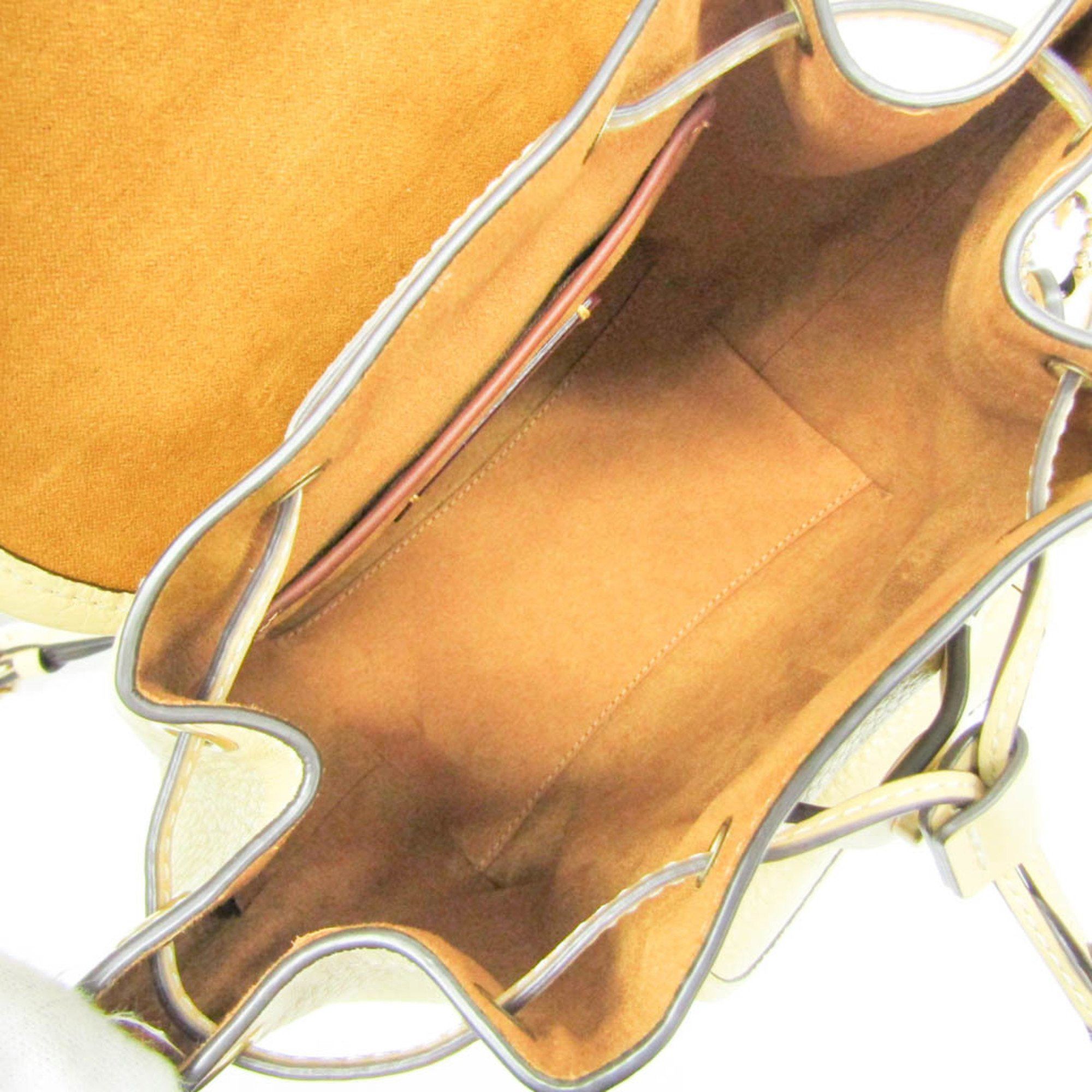 Coach Coach Leah Backpack 21 Women's Leather Backpack Yellow Size ONE SIZE - 4 Thumbnail