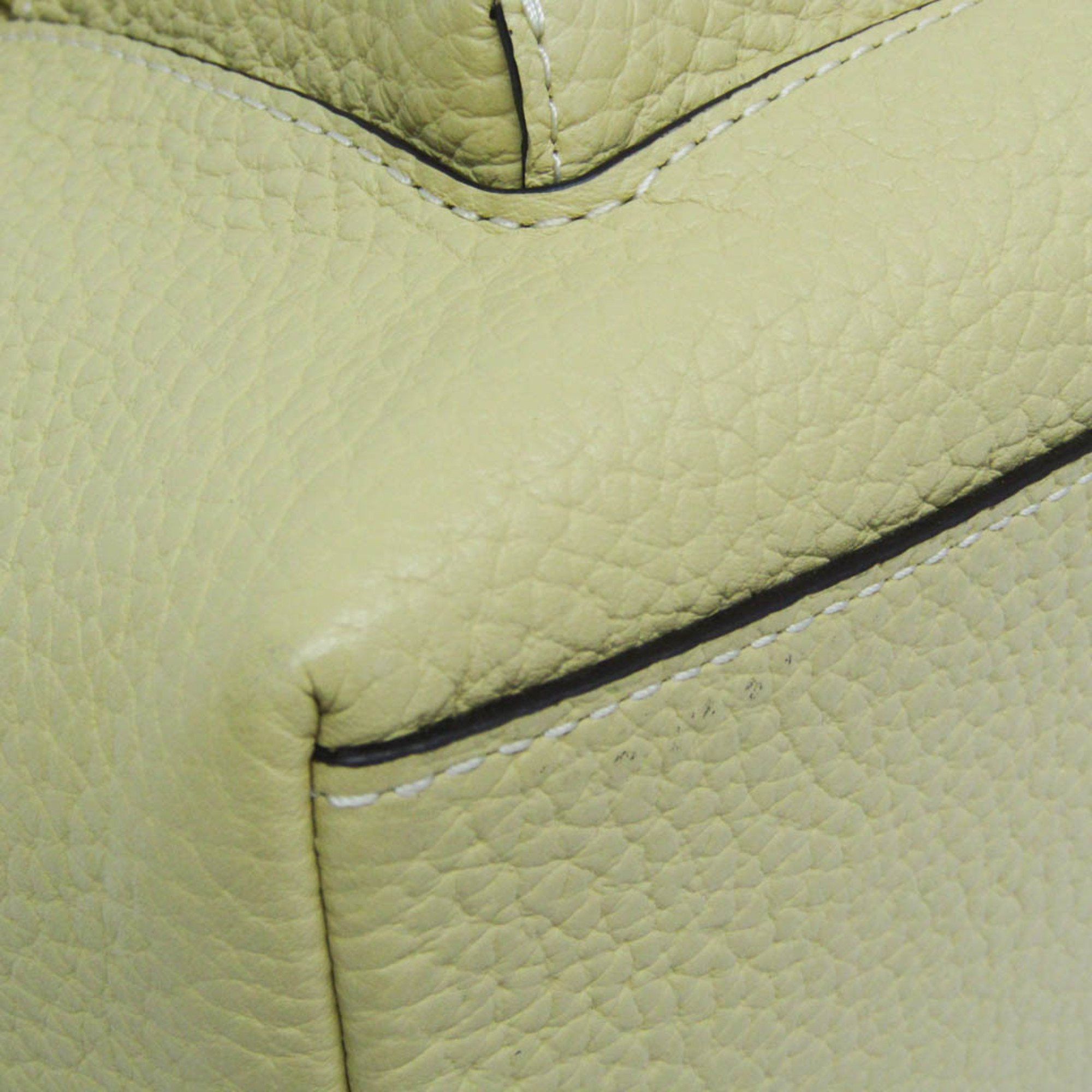 Coach Coach Leah Backpack 21 Women's Leather Backpack Yellow Size ONE SIZE - 8 Thumbnail