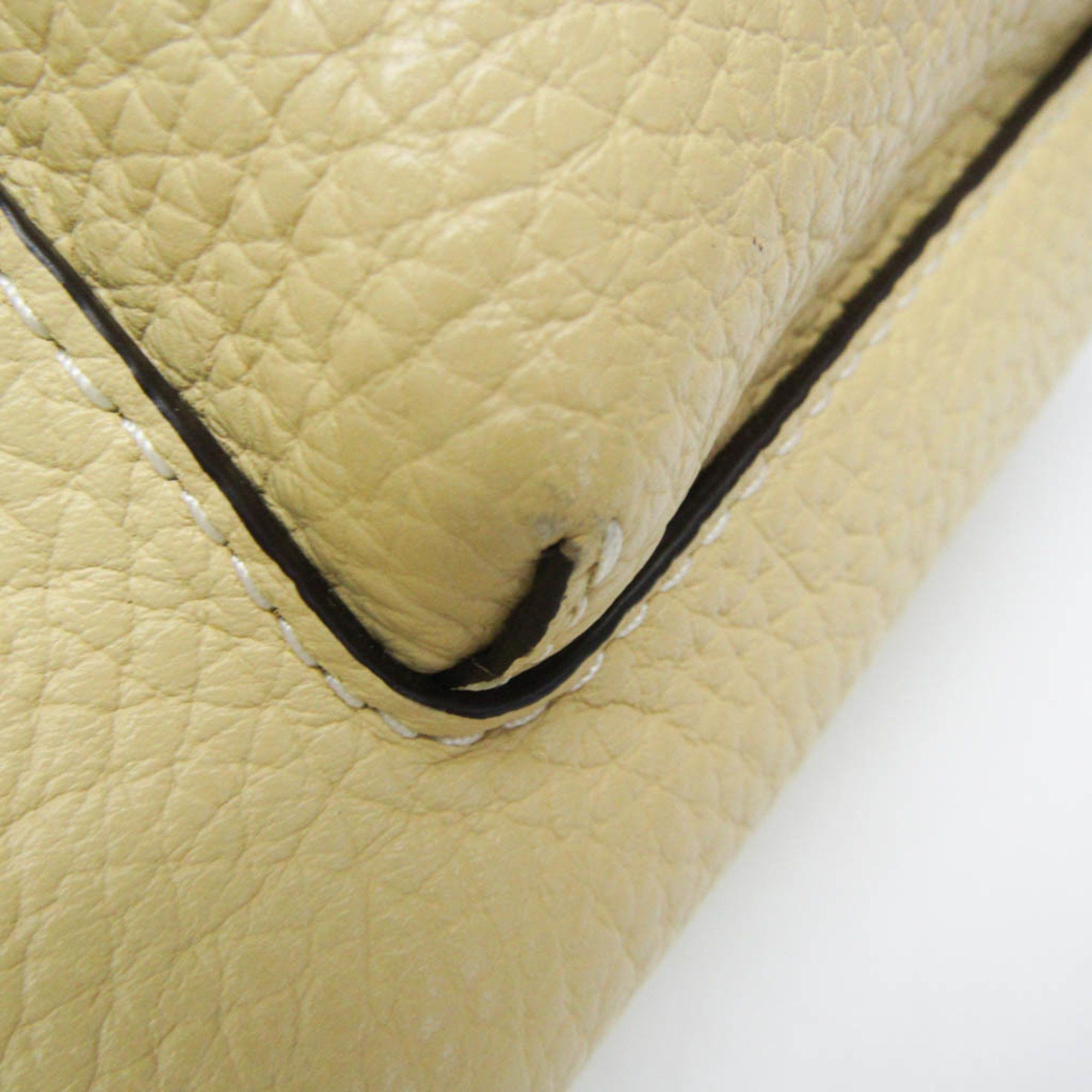 Coach Coach Leah Backpack 21 Women's Leather Backpack Yellow Size ONE SIZE - 10 Thumbnail