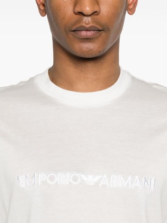 Emporio Armani EMPORIO ARMANI Men T-Shirts EM001070 AF13747U0003 White Size US S / EU 44-46 / 1 - 2 Thumbnail