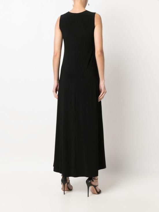 Norma Kamali NORMA KAMALI Women Long Skirts KK1263PL015 001 Black Size S / US 4 / IT 40 - 3 Thumbnail
