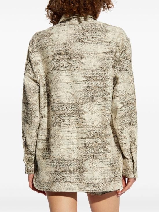 Iro IRO Women Shirts MALINI WP100BEI39 Beige Size XS / US 0-2 / IT 36-38 - 2 Thumbnail