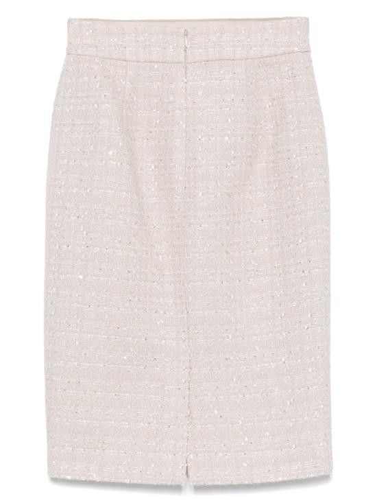 Emporio Armani EMPORIO ARMANI Women Mid Skirts EW001453 AF12520U8020 Beige Size 30" / US 8 / IT 44 - 2 Thumbnail