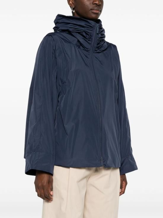 Emporio Armani EMPORIO ARMANI Women Jackets EW000644 AF12639UB092 Blue Size L / US 10 / IT 46 - 4 Thumbnail
