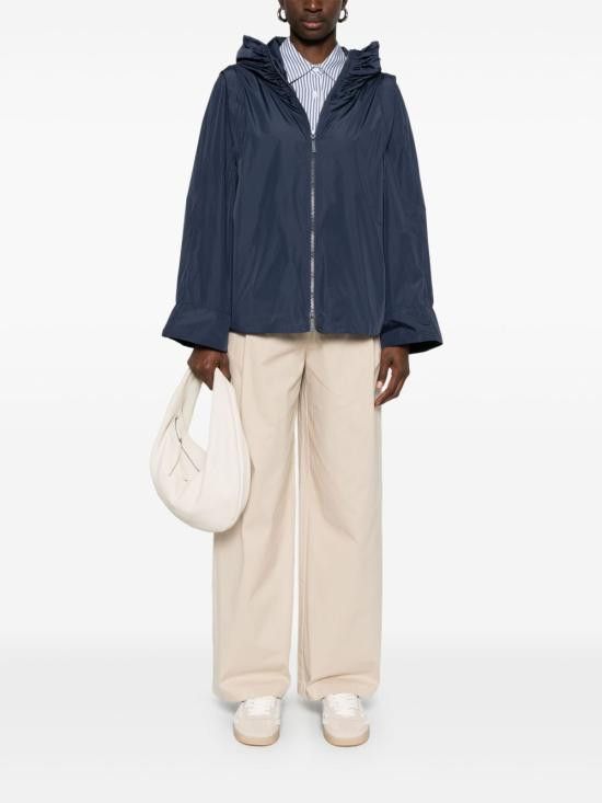 Emporio Armani EMPORIO ARMANI Women Jackets EW000644 AF12639UB092 Blue Size L / US 10 / IT 46 - 2 Thumbnail