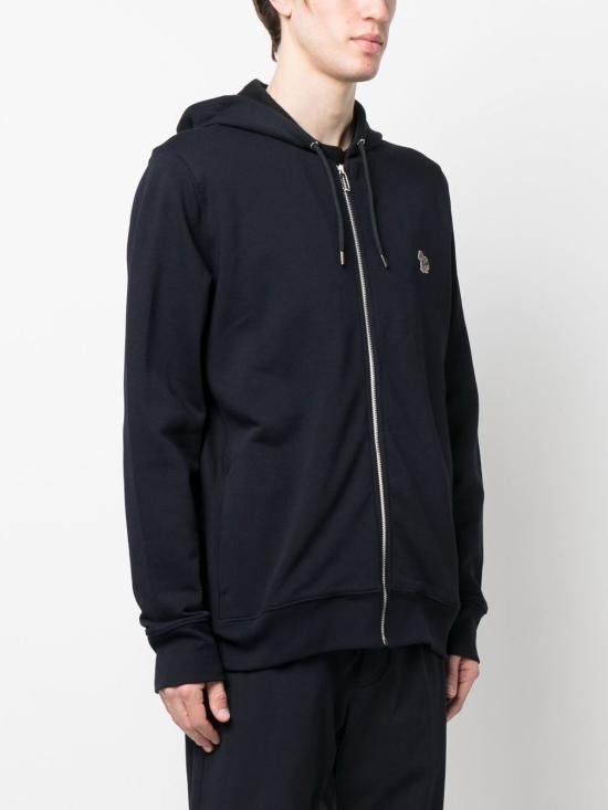 Paul Smith PAUL SMITH Women Hoodies M2R360R KZEBRA49 Black Size L / US 10 / IT 46 - 2 Thumbnail