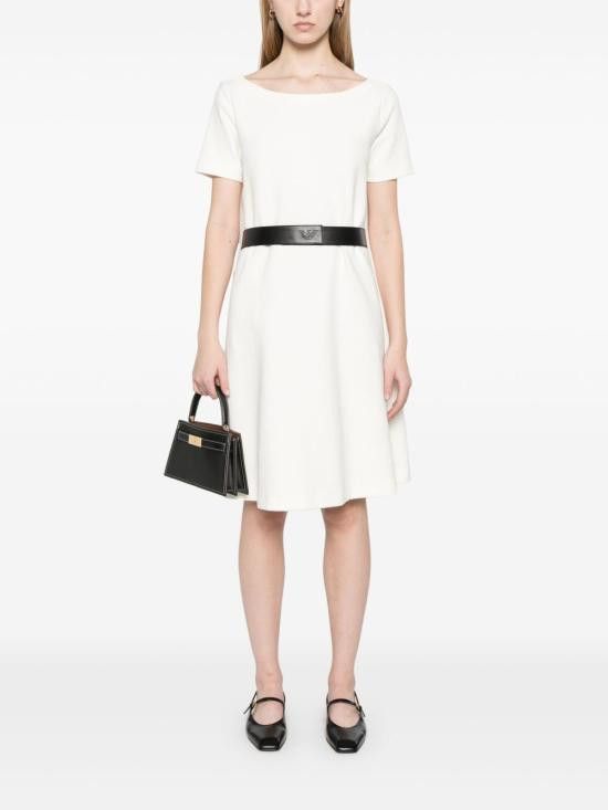 Emporio Armani EMPORIO ARMANI Women Short Skirts EW000632 AF12364U0006 White Size L / US 10 / IT 46 - 4 Thumbnail